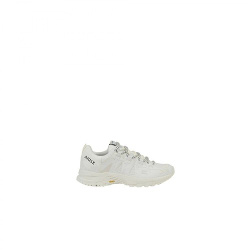 Aigle, White Gore-Tex Sneakers Biały, male, 798.00PLN