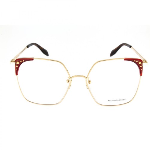 Alexander McQueen, Glasses Żółty, unisex, 1168.00PLN