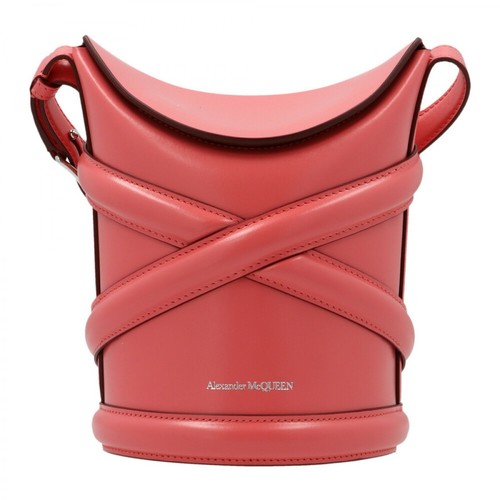Alexander McQueen, The Curve Bag Czerwony, female, 5427.00PLN