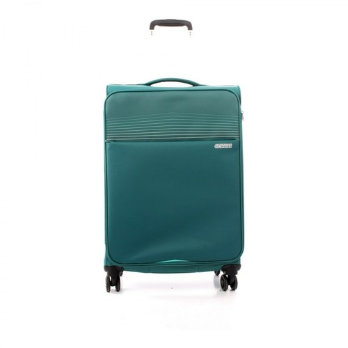 American Tourister, 94G004004 Medium Baggage suitcases Zielony, unisex, 663.00PLN