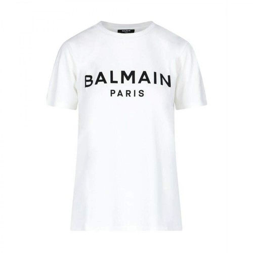 Balmain, Printed T-shirt Biały, female, 1346.00PLN