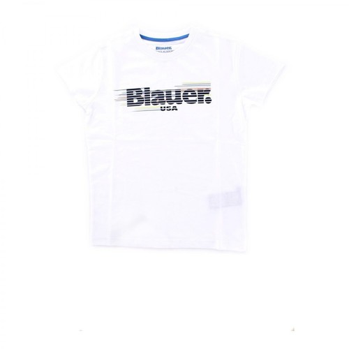 Blauer, T-shirt Biały, male, 198.00PLN