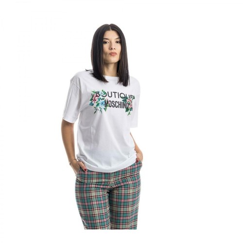 Boutique Moschino, T-Shirt Biały, female, 602.40PLN