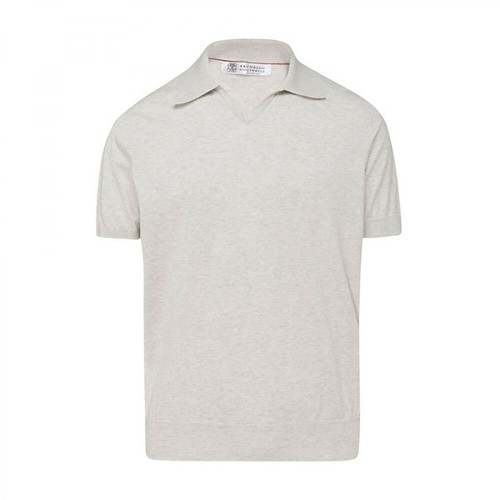Brunello Cucinelli, T-shirts and Polos Szary, male, 2144.00PLN