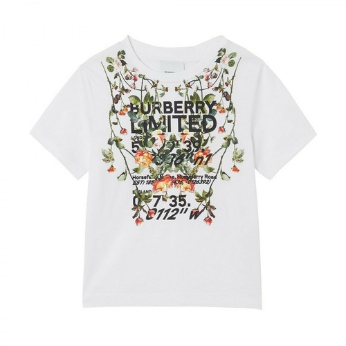 Burberry, T-shirt Biały, female, 953.69PLN