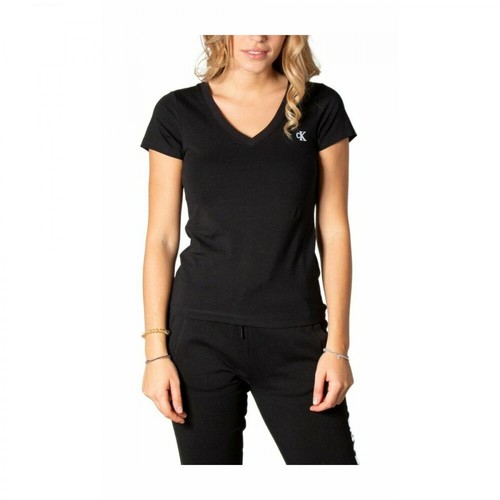 Calvin Klein Jeans, T-Shirt Czarny, female, 295.07PLN