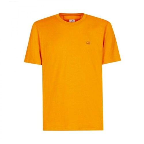 C.p. Company, T-Shirt Pomarańczowy, male, 348.00PLN