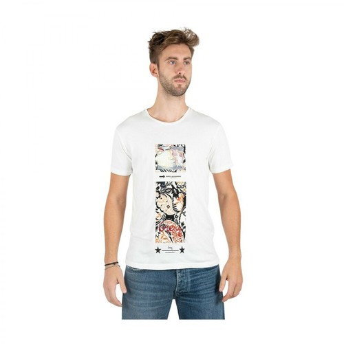 Daniele Alessandrini, t-shirt Biały, male, 560.57PLN