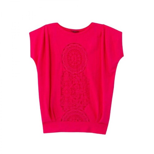 Desigual, T-Shirt Różowy, female, 476.05PLN