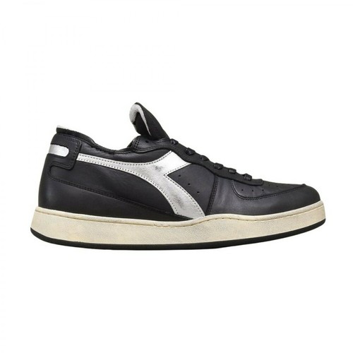 Diadora, Mi Basket Row Cut New Moon Sneakers Czarny, male, 825.30PLN