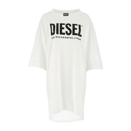 Diesel, T-Shirt Biały, female, 502.00PLN