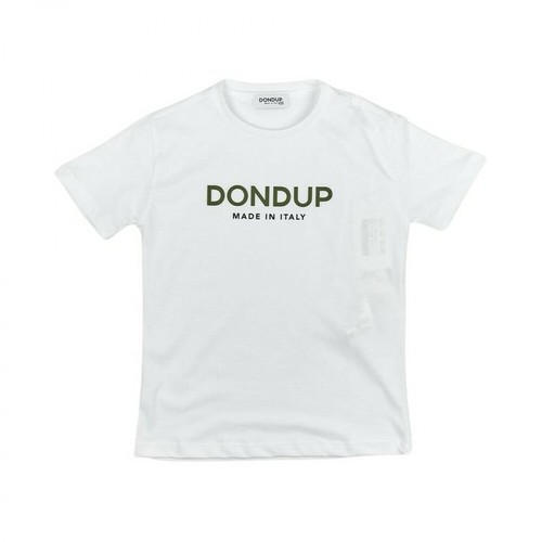 Dondup, T-Shirt Biały, male, 274.00PLN