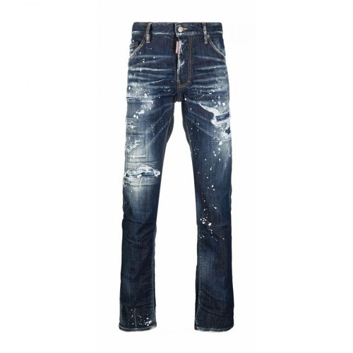 Dsquared2, Spodnie jeansowe Niebieski, male, 694.00PLN