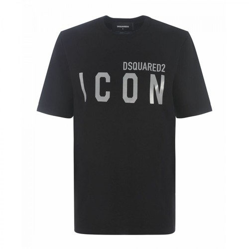 Dsquared2, T-shirt Czarny, female, 821.00PLN