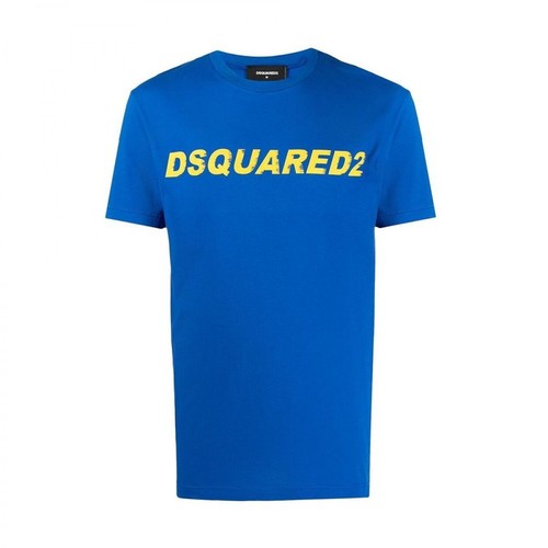 Dsquared2, T-shirt Niebieski, male, 630.00PLN
