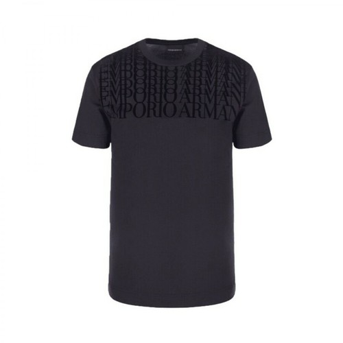 Emporio Armani, T-shirt Szary, male, 449.16PLN