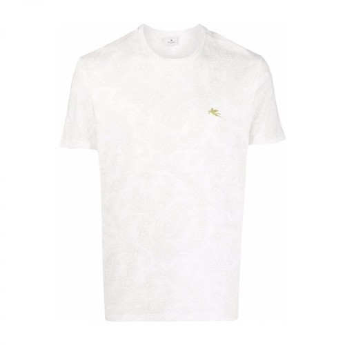 Etro, T-shirt Biały, male, 867.00PLN