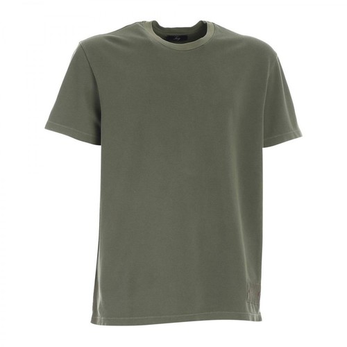 Fay, T-shirt Zielony, male, 533.00PLN