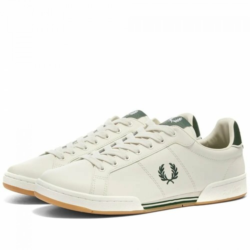 Fred Perry, Authentic B722 Sneakers Beżowy, male, 627.00PLN
