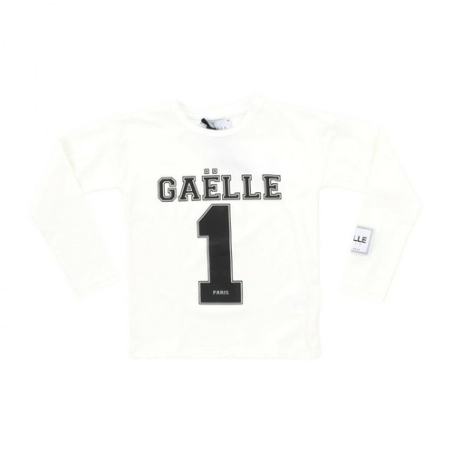 Gaëlle Paris, 2731M0029 T-shirt long sleeve Biały, male, 373.00PLN
