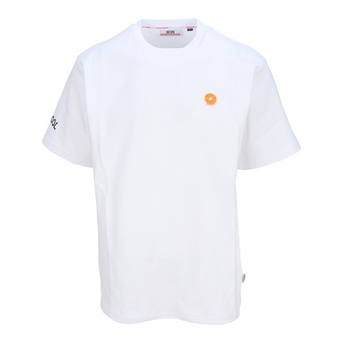 Gcds, T-Shirt Fw22M020054C Biały, male, 978.84PLN