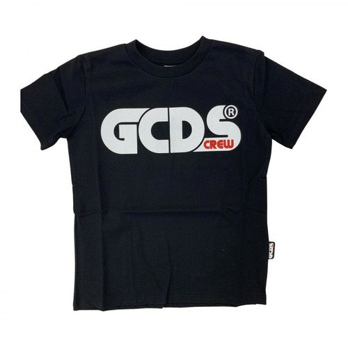 Gcds, T-Shirt Logo Czarny, male, 363.00PLN