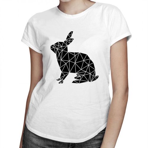 Geometric Bunny - damska koszulka z nadrukiem 69.00PLN