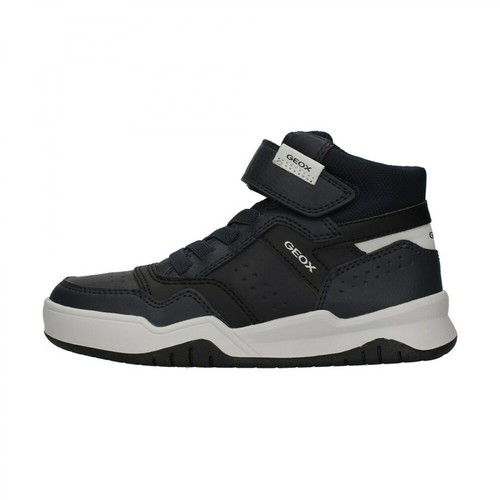 Geox, J167Ra0Fefu high sneakers Niebieski, male, 310.00PLN