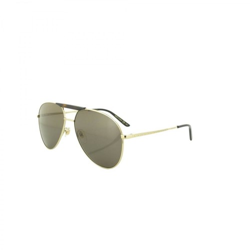 Gucci, Sunglasses 0242 Żółty, male, 1779.00PLN