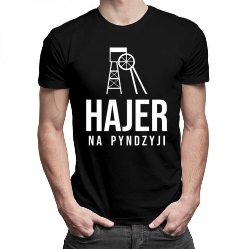 Hajer na pyndzyji - męska koszulka z nadrukiem 69.00PLN