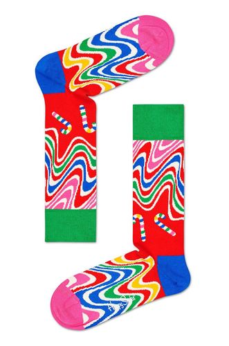 Happy Socks - Skarpetki Psychedelic Candy Cane 19.90PLN