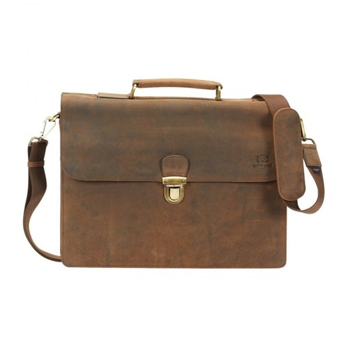 Howard London, Briefcase Bag Harley Brązowy, male, 1136.00PLN