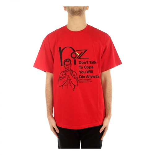 Iuter, Short sleeve T-shirt Czerwony, male, 320.00PLN