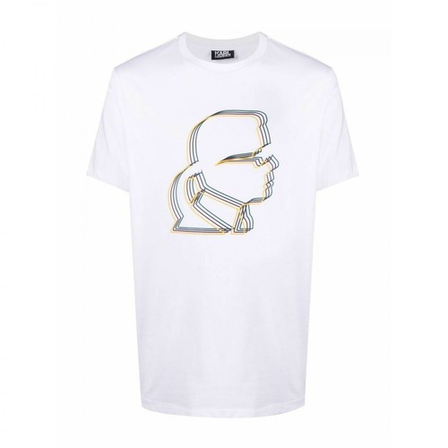Karl Lagerfeld, T-shirt Biały, male, 329.00PLN