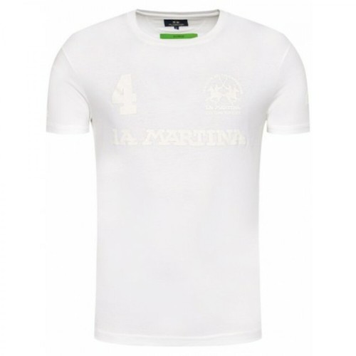 La Martina, T-shirt Biały, male, 295.04PLN