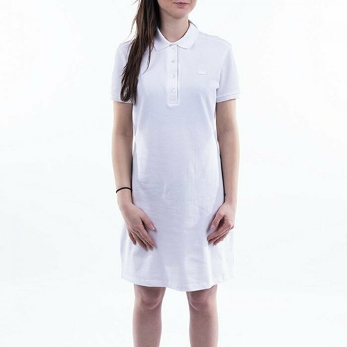 Lacoste, Sukienka Piqué Polo Dress Ef5473-001 Biały, female, 665.85PLN
