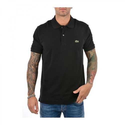 Lacoste, T-shirt Czarny, male, 434.00PLN