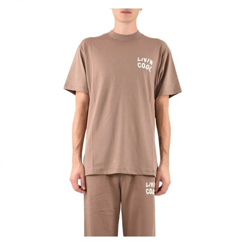 Livincool, T-shirt Brązowy, male, 245.11PLN
