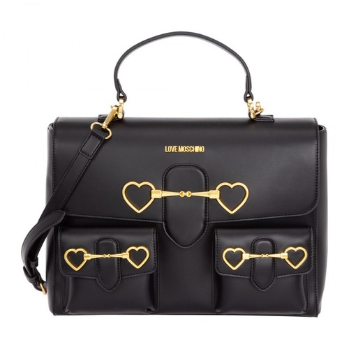 Love Moschino, handbag cross-body Czarny, female, 996.00PLN