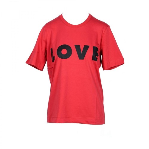 Love Moschino, T-Shirt Czerwony, female, 548.00PLN