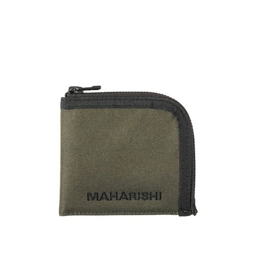 Maharishi, Portfel 9112 Zielony, male, 228.85PLN