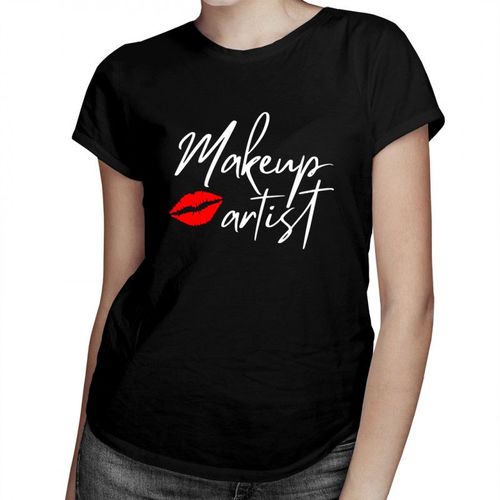 Makeup artist - damska koszulka z nadrukiem 69.00PLN