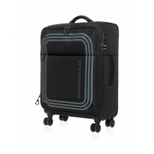 Mandarina Duck, suitcase Czarny, male, 479.00PLN