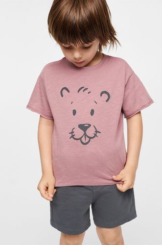 Mango Kids t-shirt bawełniany dziecięcy Panter 35.99PLN