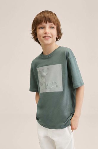Mango Kids t-shirt bawełniany dziecięcy Take 35.99PLN