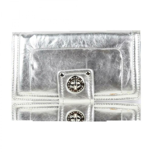 Marc Jacobs Pre-owned, Pre - Owned Metallic Wallet -Pre Owned Szary, female, 1160.61PLN