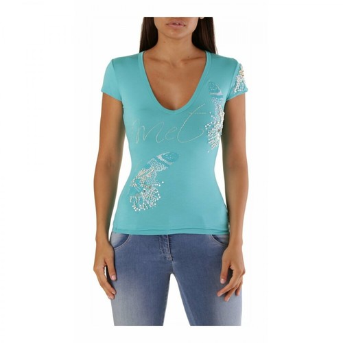 MET, T-Shirt Niebieski, female, 239.99PLN
