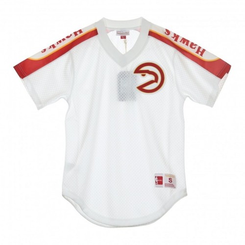 Mitchell & Ness, Casacca NBA T-Shirt Biały, male, 482.00PLN