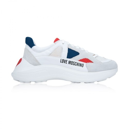 Moschino, Scarpe Sneakers Biały, female, 455.00PLN