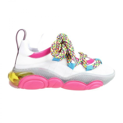Moschino, sneakers bubble teddy Biały, female, 2052.00PLN